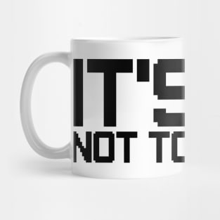 is't ok not to be ok? funny sad quote Mug